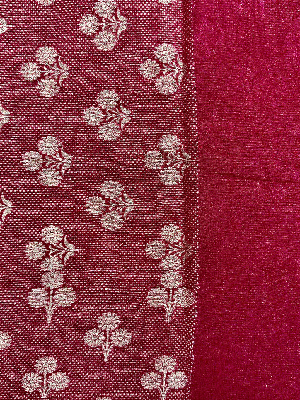 Raw Linen Woven Saree