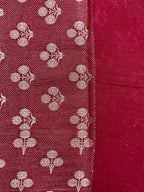 Raw Linen Woven Saree