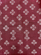 Raw Linen Woven Saree