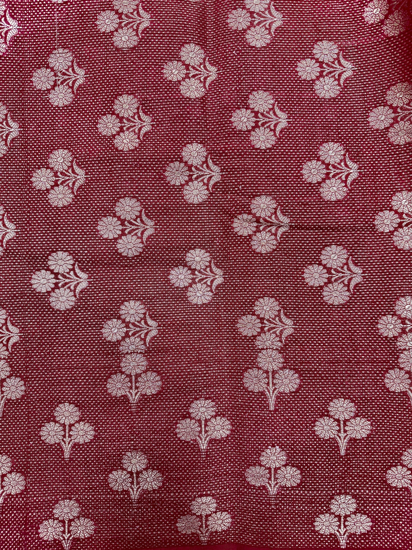 Raw Linen Woven Saree