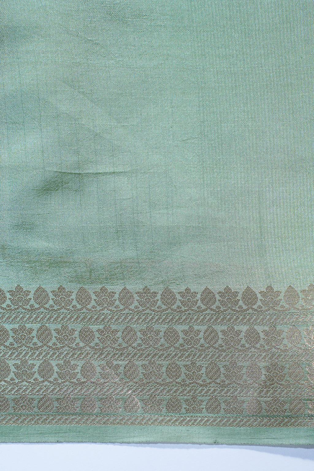 Green Pure Chiniya Silk Saree