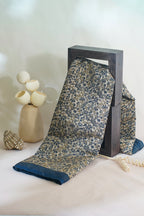 Tussar Silk Saree featuring Kalamkari Print