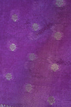 Purple Semi Katan Silk Saree