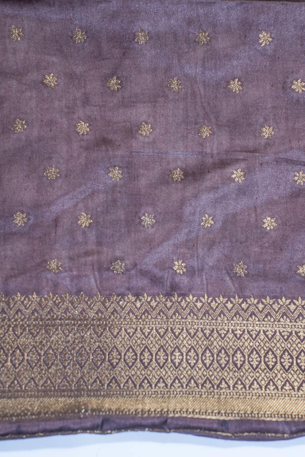 Mushroo Silk Kalamkari Print Fancy Saree