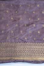Mushroo Silk Kalamkari Print Fancy Saree