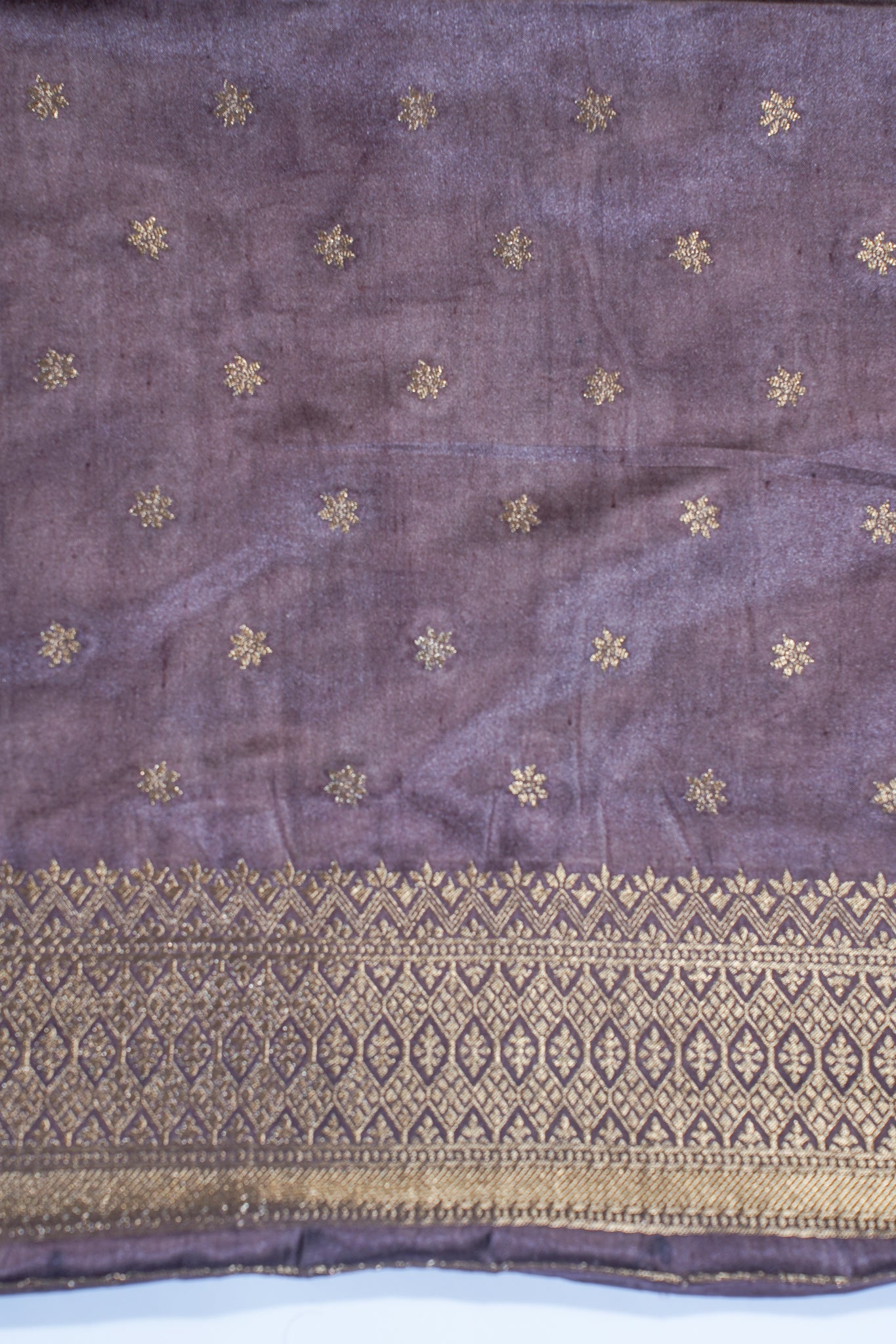 Mushroo Silk Kalamkari Print Fancy Saree