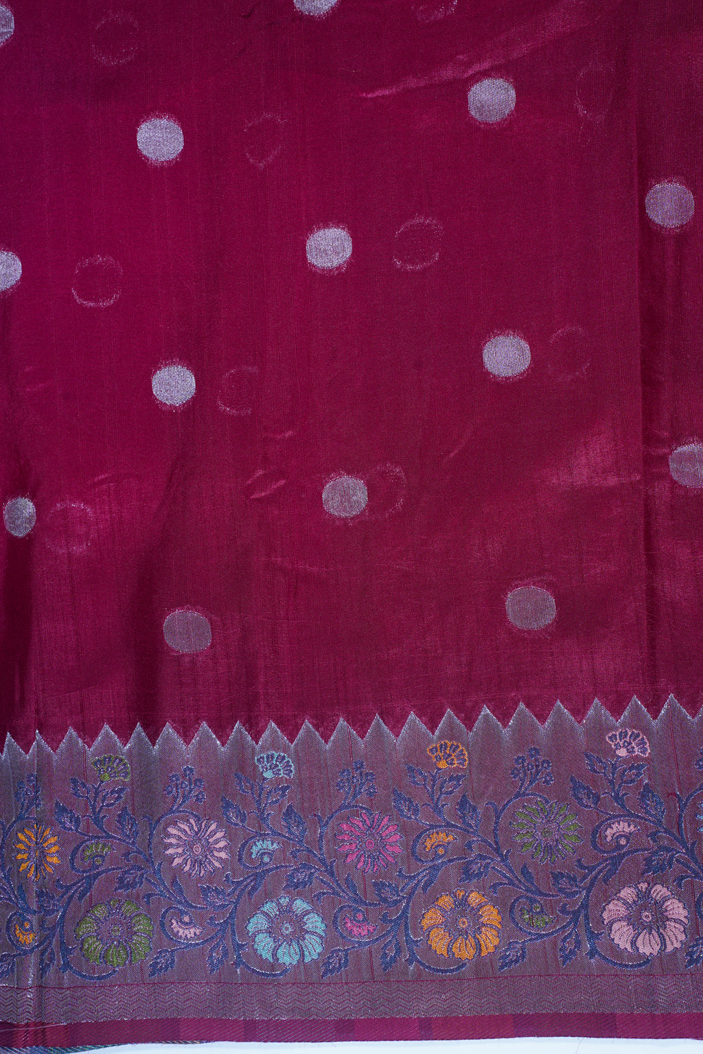 Red Tussar Pathony Saree