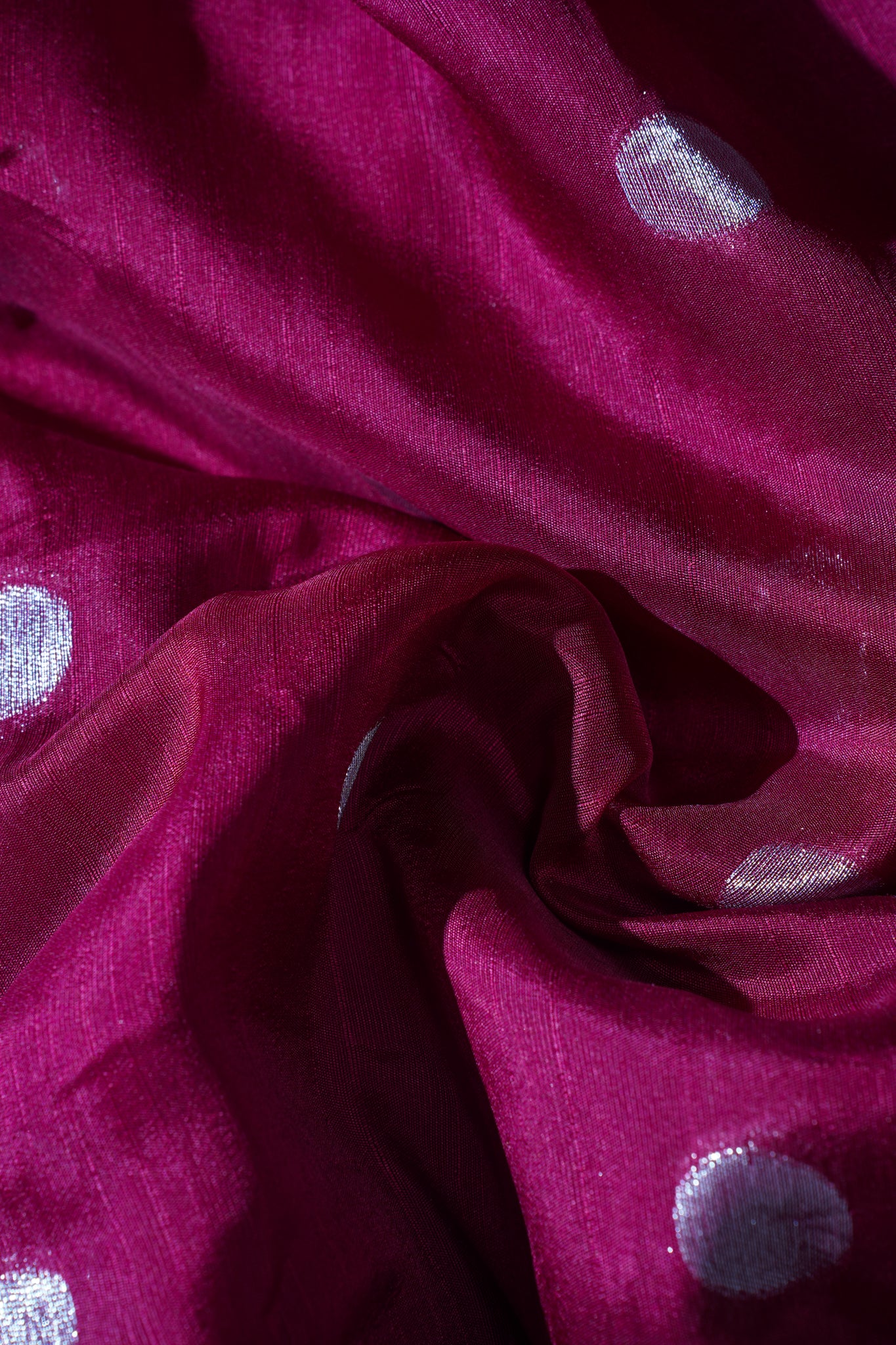 Red Tussar Pathony Saree