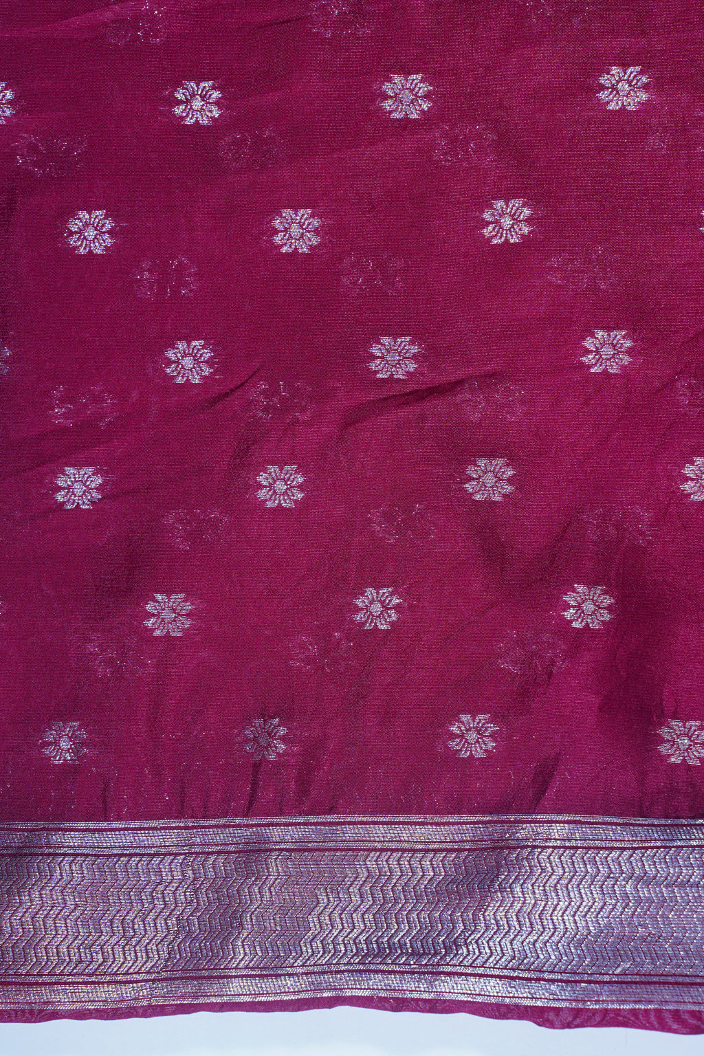 Red Tussar Pathony Saree
