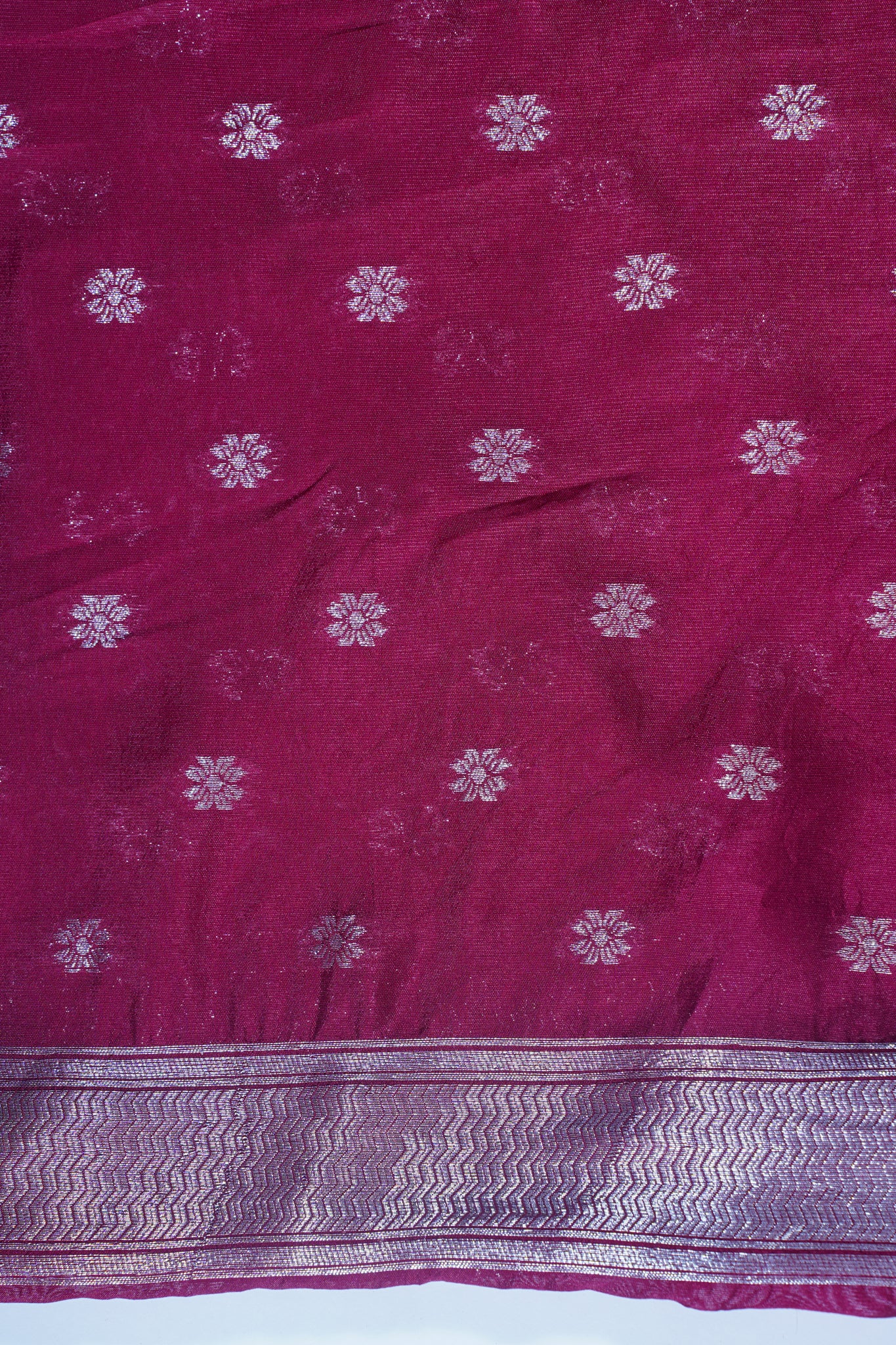 Red Tussar Pathony Saree