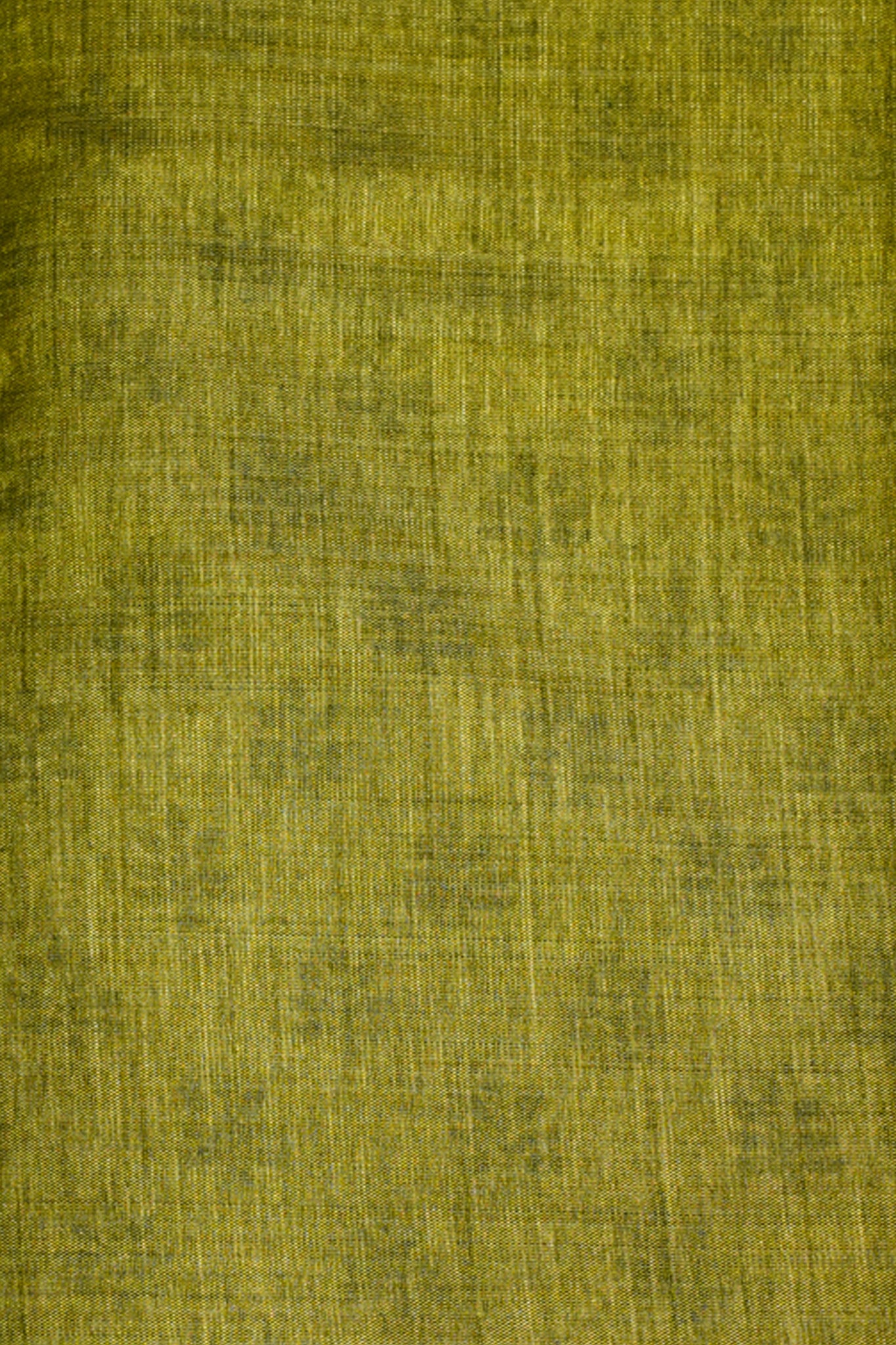 Cream Tussar Silk Saree with Green Border & Kalamkari Print (Washable)