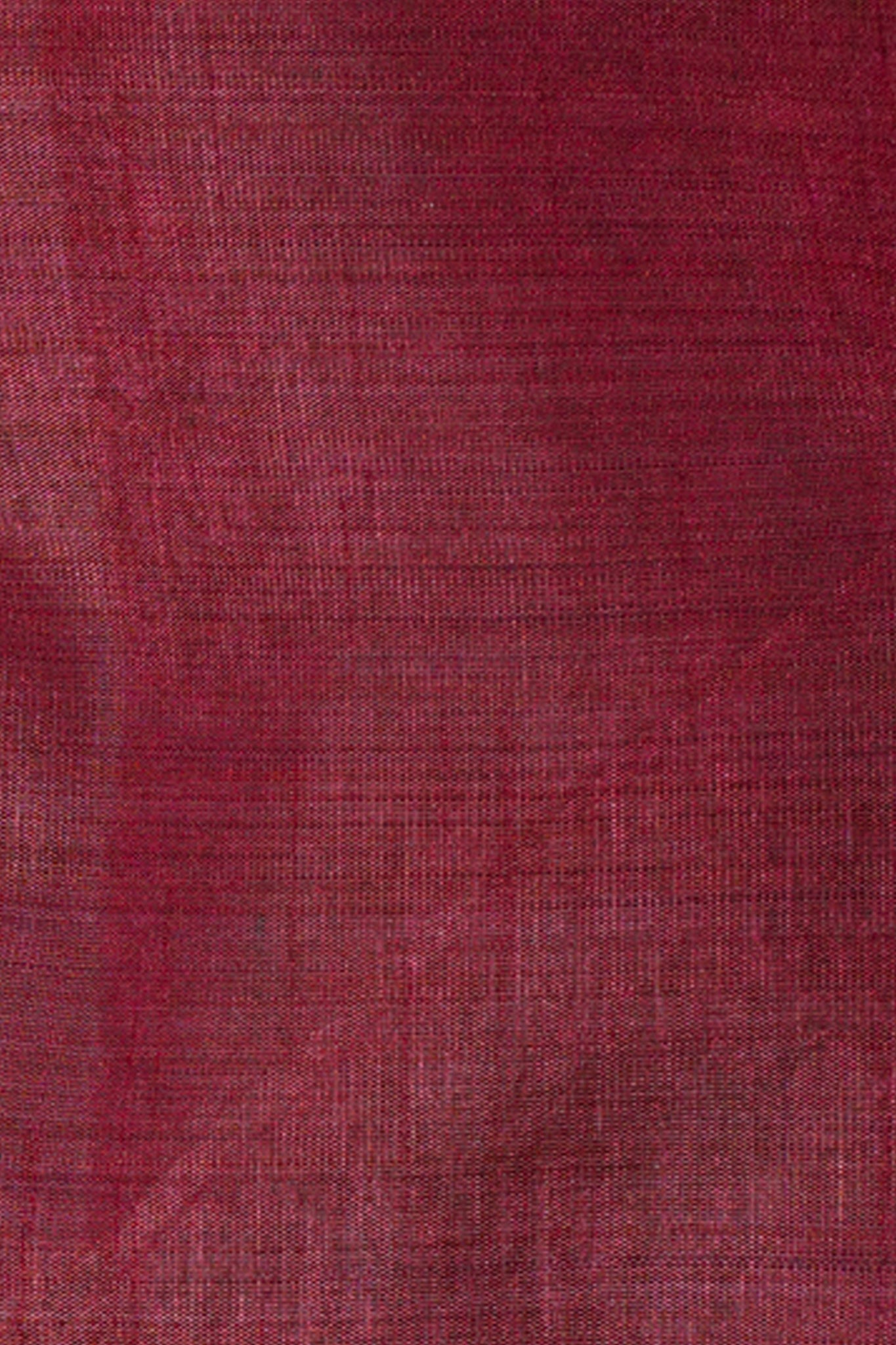 Cream Tussar Silk Saree with Pink Border & Kalamkari Print (Washable)