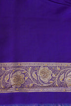Purple Banarasi Saree