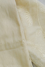 Ivory Mul Cotton–Mul Chanderi Suit Set