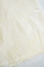 Ivory Mul Cotton–Mul Chanderi Suit Set
