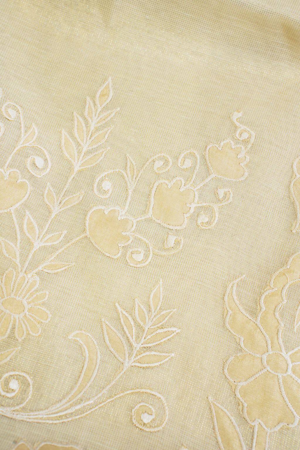 Beige Pure Linen Tissue Suit Set