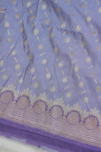 Lavender Cotton Weaving Suit Set