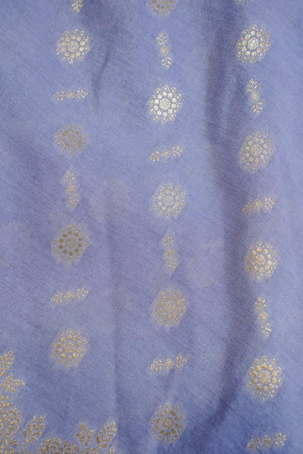 Lavender Cotton Weaving Suit Set
