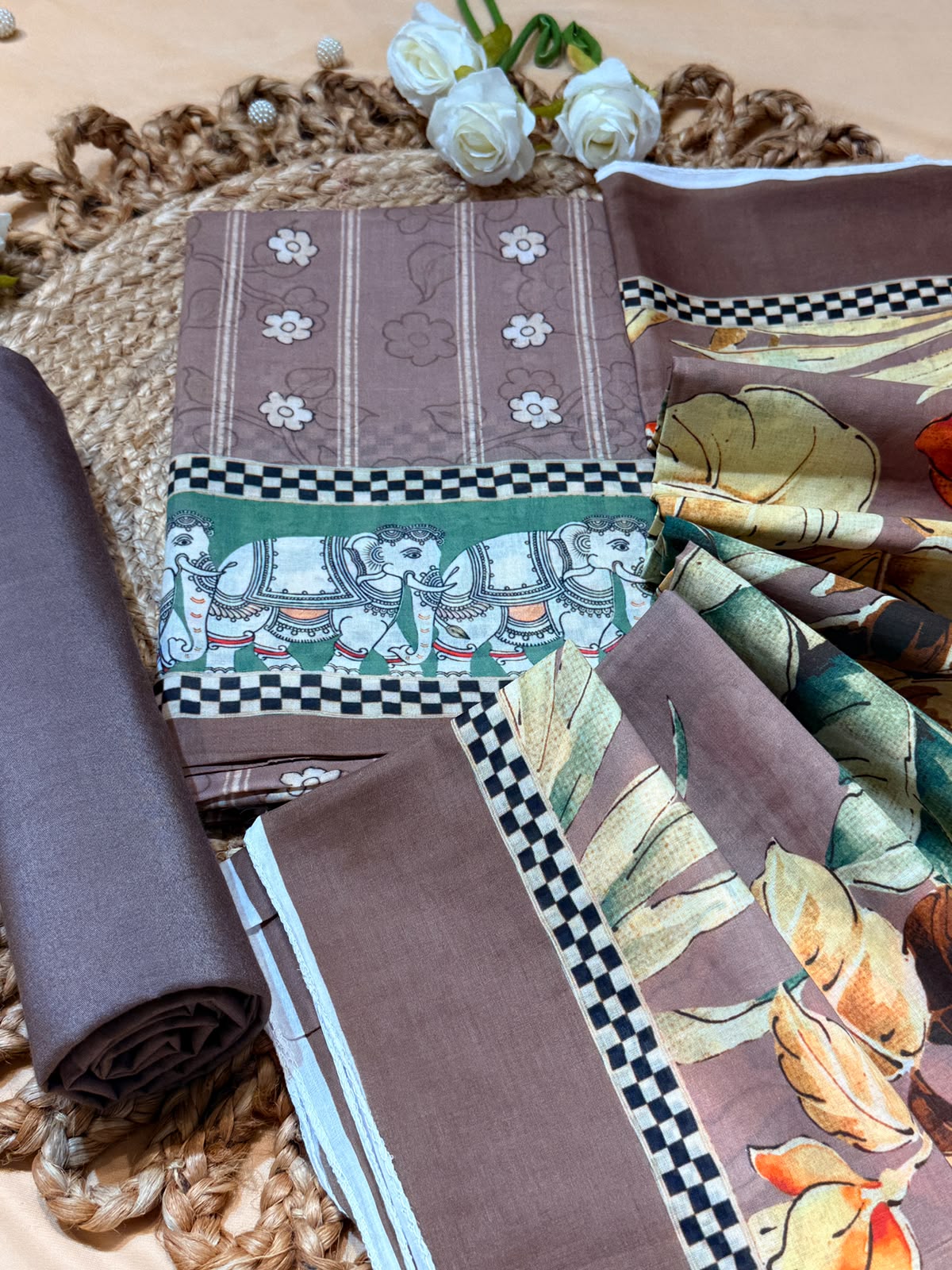 Pure mul cotton with digital print (unstitched)