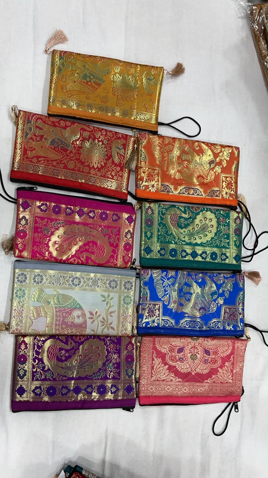 Banarasi Pouch & Designer Rakhi