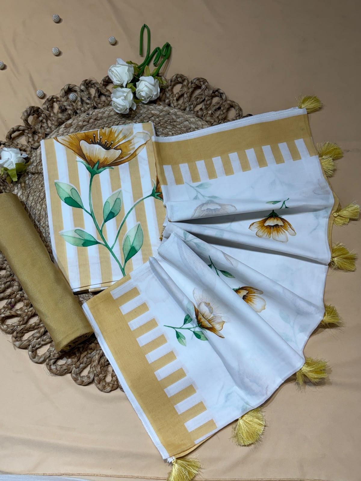 Pure mul cotton with digital print (unstitched)