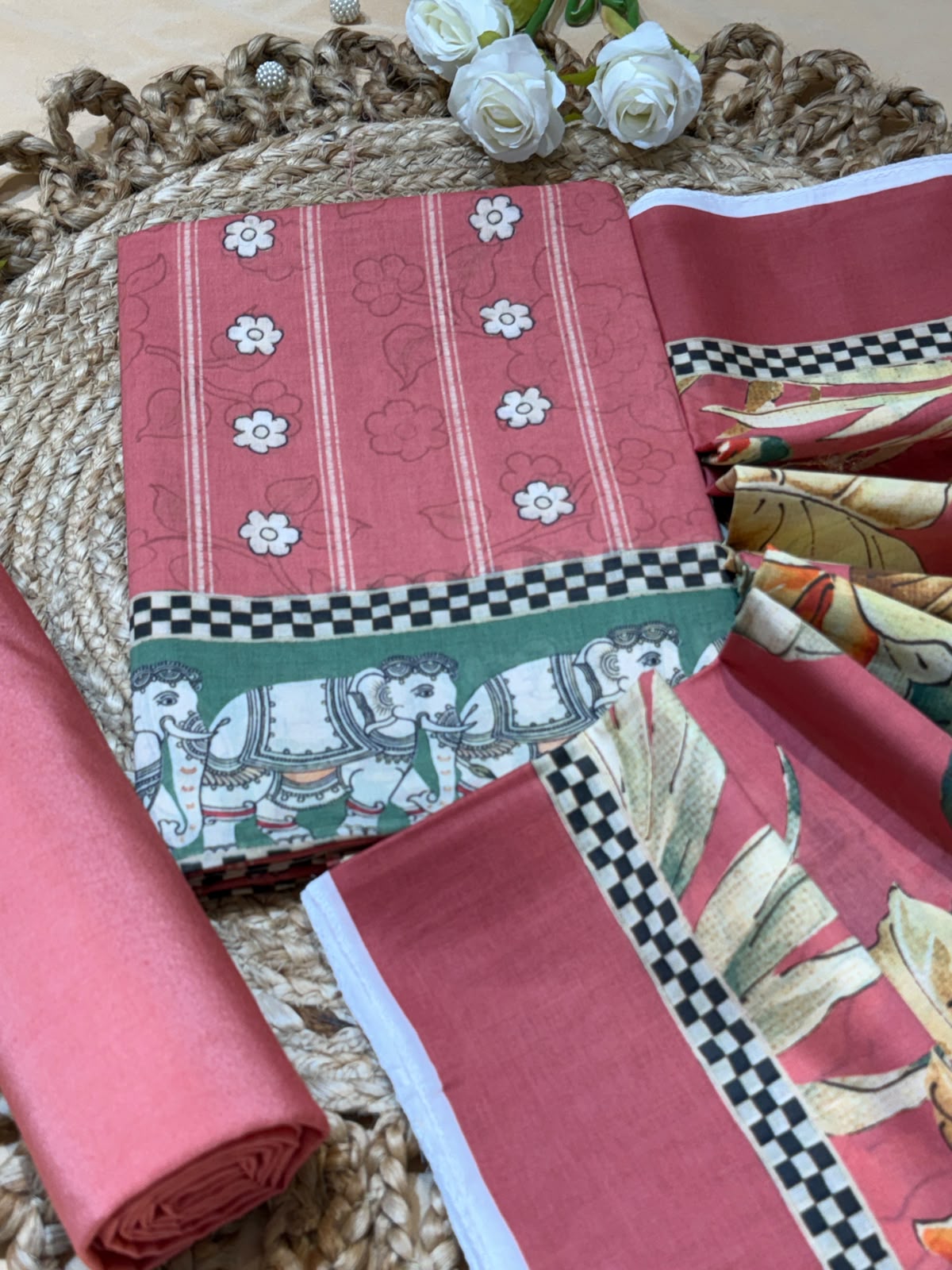 Pure mul cotton with digital print (unstitched)