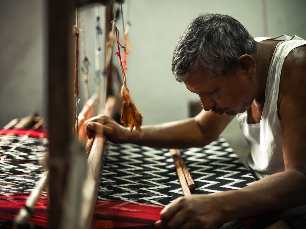 Artisan hand-weaving